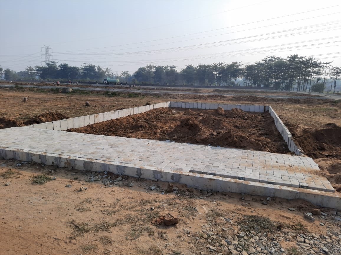 Plot Demarcation Block अखिल भारतीय सुरक्षा आवास योजना