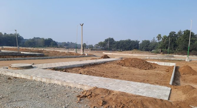 Plot Demarcation Block अखिल भारतीय सुरक्षा आवास योजना